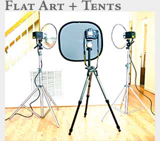 M2 Online Learning Photographing Flat Art and Lightning Tents